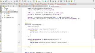 34 - Send a SMS using the SmsManager class in Android
