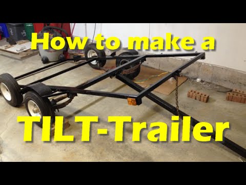 Making a DIY TILT-Trailer (Part 1) Making a DIY TILT-Trailer (Part 1)