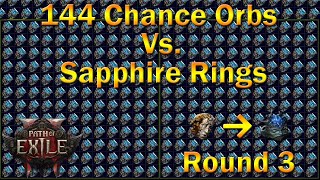 [Path Of Exile 2] 144 CHANCE ORBS vs. SAPPHIRE RINGS! DREAM FRAGMENTS GAMBLE! Round 3