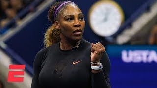 Serena Williams advances to semifinals after dominating Qiang Wang | 2019 US Open Highlights
