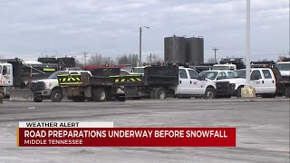 TDOT preps for incoming snow