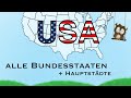 US-Bundesstaaten und Hauptstädte lernen