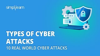 Types of Cyber Attacks | 10 Real World Cyber Attacks | Cyber Security Tutorial | Simplilearn