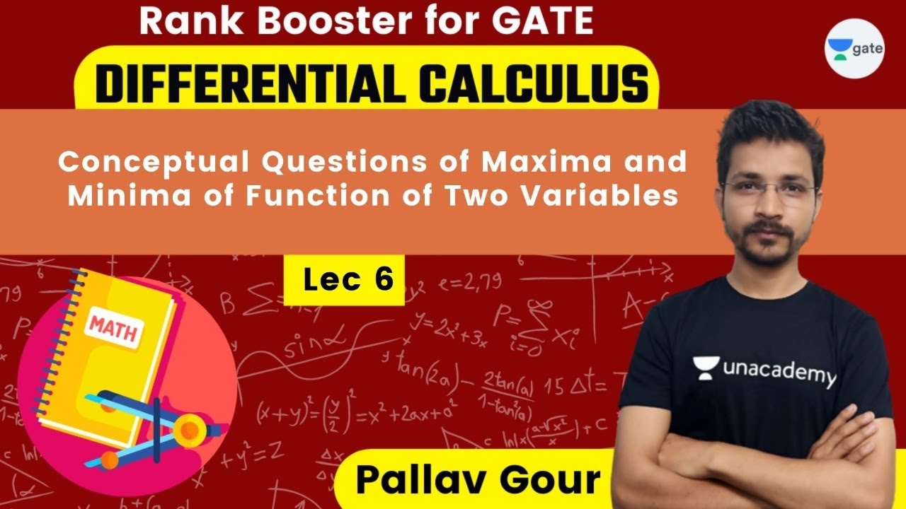 Maxima And Minima Of Function Of Two Variable | L 6 | Differential ...