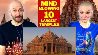 TOP 10 LARGEST Hindu Temples in the WORLD | Hinduism REACTION