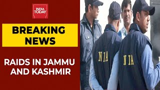 NIA Carries Out Raids In J\u0026K In Connection With IED Recovery, Lashkar-E-Mustafa Case | Breaking