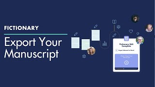 Export Your Manuscript with Fictionary