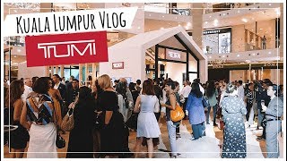 Kuala Lumpur Vlog | TUMI Fall 2018 Luggage Show