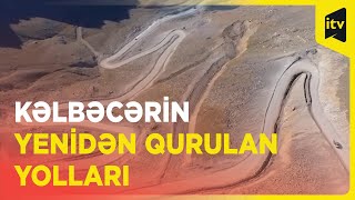 Toğanalı-Kəlbəcər-İstisu yolunun və Murovdağ tunelinin inşasından möhtəşəm görüntülər