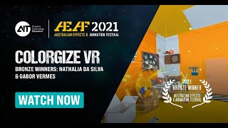 AEAF 2021 VR Category Bronze Winners | ColorgizeVR