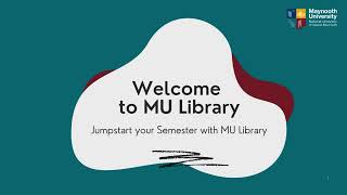 Welcome to MU Library!