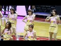 20220423 台鋼獵鷹 wings girls 局間舞 faye斐棋