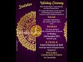 English Purple Wedding invitation video | English Video invitation card | Floral Invite | Jakhurikar