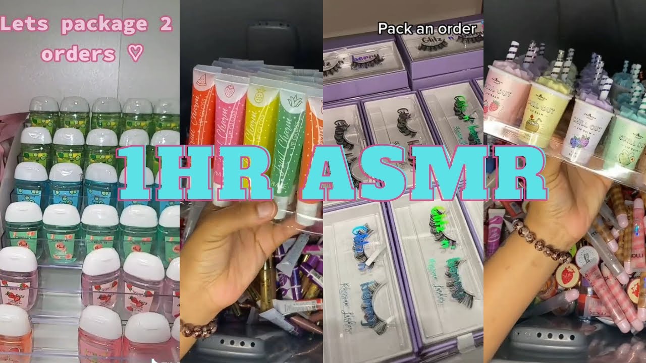 Asmr Packing Orders Longer Version 1 Youtube