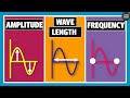 Wavelength, Frequency, Time Period and Amplitude | Physics