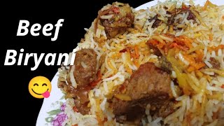 Karachi-Style Beef Biryani Recipe | Degi Biryani | Cook\u0026Fun