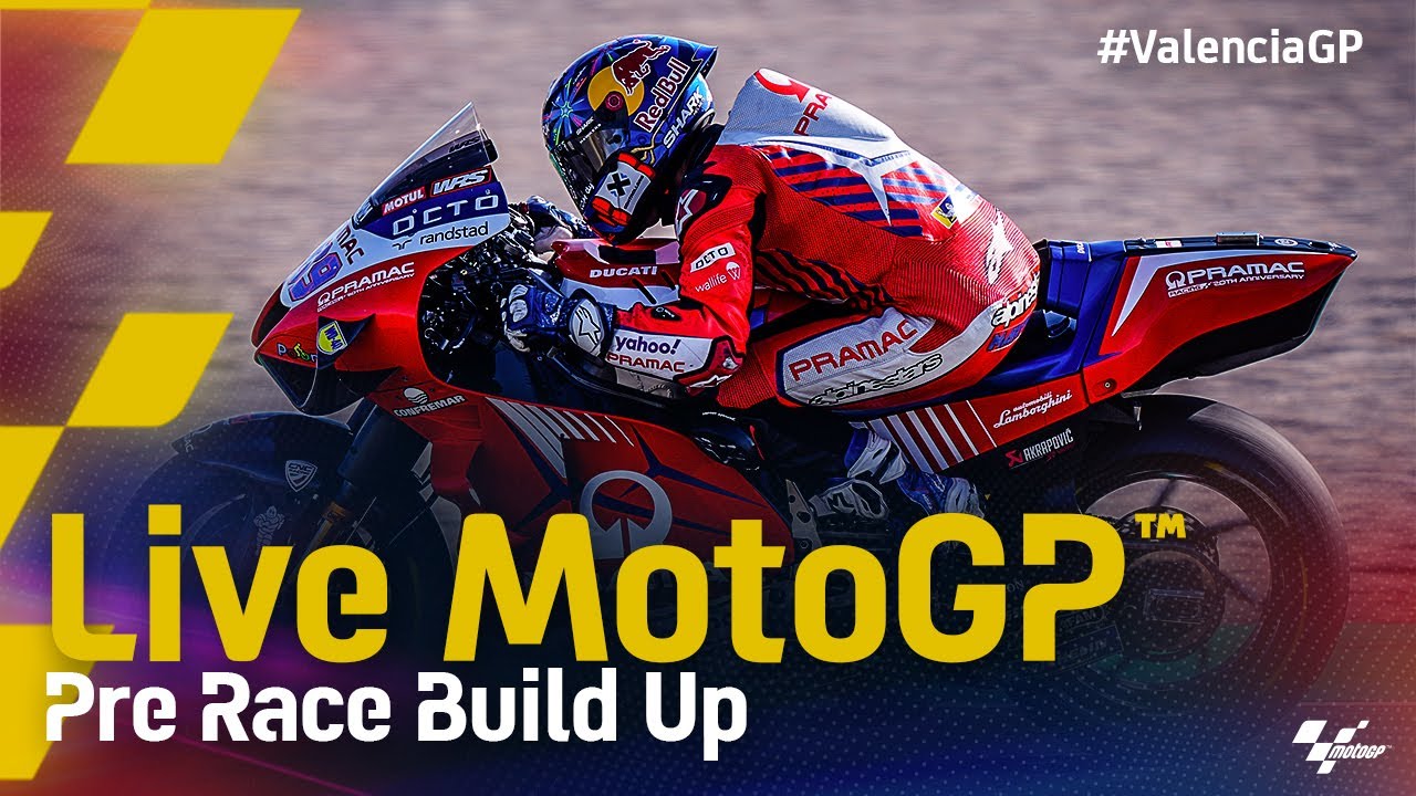 Live 📡: #MotoGP Race Build Up At The #ValenciaGP 🏁 - YouTube