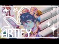 Let's draw together || Artify Alcohol Markers ✨