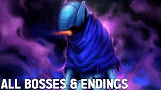 Ghost Song All Main Bosses & Endings [1440p 60fps]