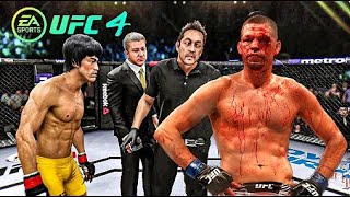 UFC 4 Bruce Lee Vs. Nate Diaz - Ea Sports UFC 4 - Epic Fight