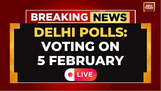 Delhi Election 2025: Election Commission PC LIVE | Delhi Election Date Announced | Delhi Election