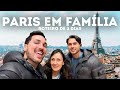 Levei Minha Familia a Paris! Chegamos na França 🇫🇷 Roteiro Primeiros 3 dias com preços e dicas