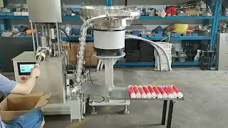 semi automatic silicone sealant cartridge filling capping machine