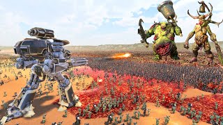 6,000,000 NURGLE vs SPACE MARINES - Ultimate Epic Battle Simulator 2 | UEBS 2