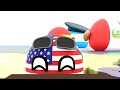 canal de panamá 3d countryballs