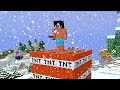 playing as the snow princess in minecraft