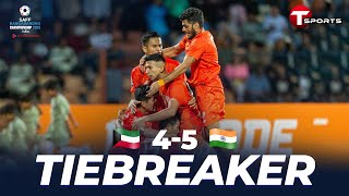 Tiebreaker | India vs Kuwait | Saff Championship 2023 | Final | T Sports