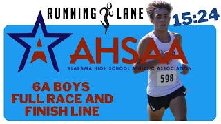 6A Boy's AHSAA XC State Championships 2023 - Full Race, Finish line and Commentary