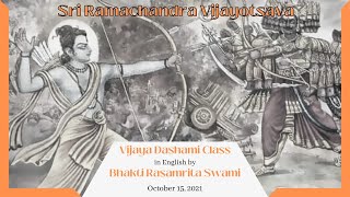 Sri Rama Vijayotsava | Vijaya Dashami Class (in English) | Bhakti Rasamrita Swami