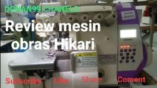 cara mereset pisau mesin obras hikari