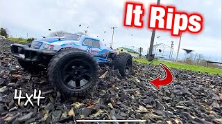 DEERC 1:10 9200E 4X4 RC truck durability test and review \