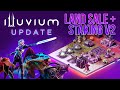 Illuvium Land Sale & Staking V2 | $ILV Update