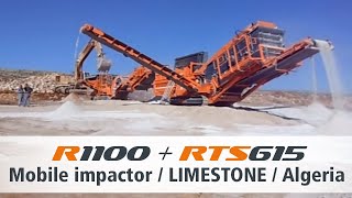 Rockster R1100 RTS615 Kalkstein/Limestone (english titles)