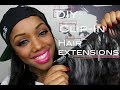 How To Make Clip-In Hair Extensions | Ellarie