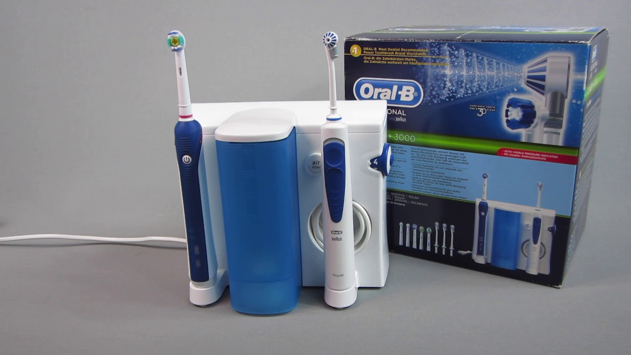 Analizamos La Estación De Limpieza Bucal Oral B Oxyjet 3000 Pro - YouTube