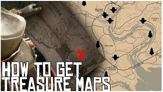 How to get Treasure Maps in Red Dead Online (Treasure Map & Treasure Hunter Locations)