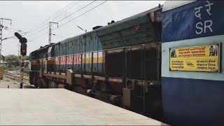 Netravati Express  നേത്രാവതി എക്സ്പ്രസ്സ്‌  नेत्रावती एक्सप्रेस TVC - LTT Departing