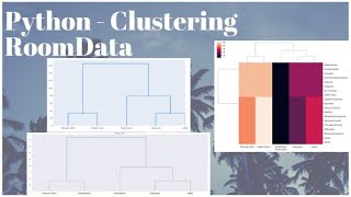 Python | Clustering RoomData | matplotlib plotly seaborn