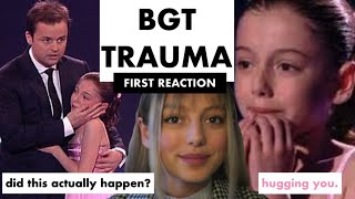 My Trauma | Britain's Got Talent (First Reaction) | Hollie Steel