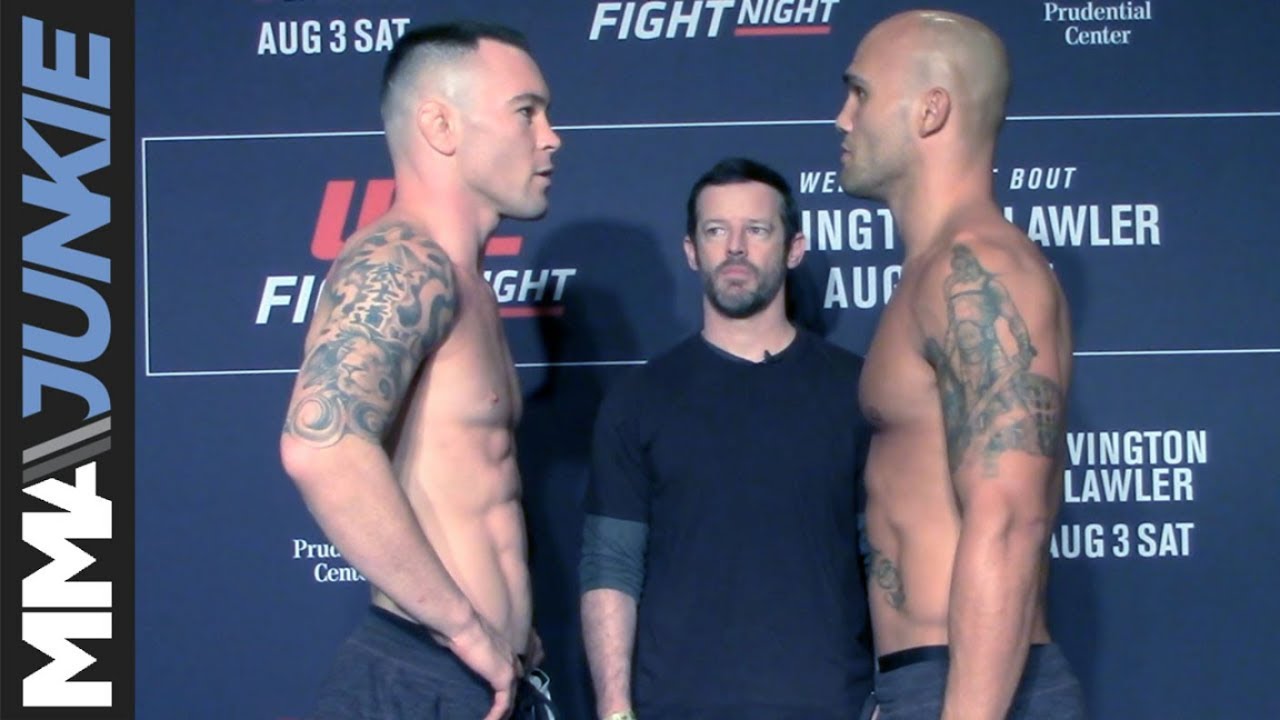 UFC On ESPN 5 Weigh In Face Offs - YouTube