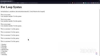 PHP Tutorial: Loops Explained. Pt1