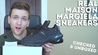 LEGIT MAISON MARGIELA SNEAKERS - How to tell + unboxing these Retro Fit chunky shoes!!