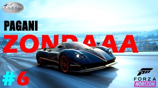 I WON 🤑 PAGANI ZONDA 🔥🖤 IN TOURNAMENT || P-06 || HINDI || Forza Horizon 4 || (Carbon Beauty) #gaming