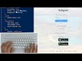 ASMR Programming - Instagram Login Page Clone - No Talking