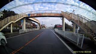 国道4号　上り　リア　岩手県奥州市水沢佐倉河白井坂～岩手県奥州市前沢竹沢