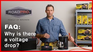 Powerdrive Inverter FAQ #3 - Why is there a voltage drop when using high watt devices?